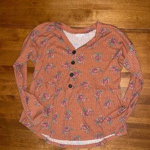 Como Vintage Floral Blouse